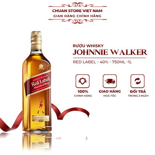 Rượu Whisky Johnnie Walker Red Label 40% chai 700ML nhập khẩu chính hãng