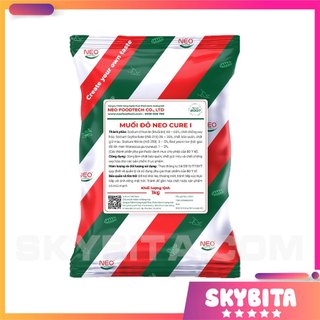 Muối đỏ Neo Cure túi 1kg - phụ gia cho các sản phẩm từ thịt