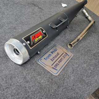 Pô king drag đen móc nỉ tặng cổ inox wave sirius