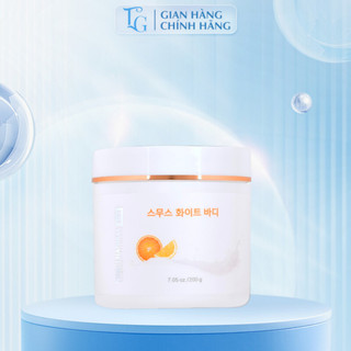Kem dưỡng da body trắng sáng bật tông Narci natural 200g smooth white body 200g