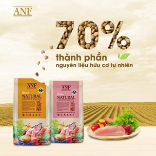 (400G) THỨC ĂN HẠT CHO MÈO ANF 6FREE INDOOR