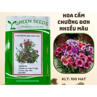 HẠT GIỐNG CẨM CHƯỚNG ĐƠN NHIỀU MÀU GÓI 100 HẠT