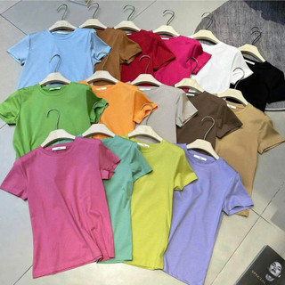 Áo Phông Giấy Aimi Basic Cổ Tròn