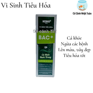 VI SINH TIÊU HÓA CHO CÁ CẢNH VÀ TÉP BAC+ KOIKA 100ML