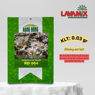 Hạt giống Hoa Cúc Họa Mi Rd 864 (0,03g~450 hạt) hiệu Rạng Đông giống hoa đẹp, trồng quanh năm | Green House