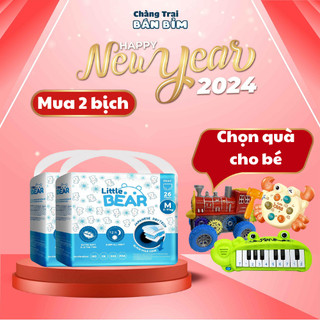  Tã Bỉm Little Bear, Tã Bỉm đóng Đêm cho bé, thấm hút vượt trội, chống tràn, siêu mềm mịn