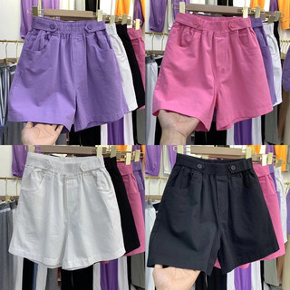 S02 Quần Đùi Kaki Nữ Cao Cấp,Quần Short Lưng Cao Cạp Chun Nhiều Màu Hàng Đẹp JUDIE.Closet