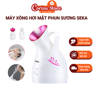Máy phun sương xông hơi mặt SEKA Massage da mặt thư giãn, chăm sóc tạo độ ẩm cho da mặt, công suất 280W, dung tích 55ml