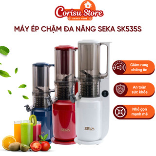 Máy ép chậm SEKA SK535S ép trái cây hoa quả công nghệ Đức, dung tích 550ml, công suất lớn 250W - Bảo hành 12 tháng