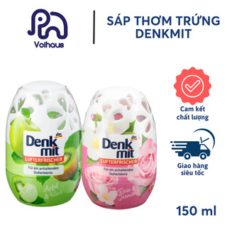 Sáp thơm phòng Denkmit với mùi hương thơm dịu nhẹ, dễ chịu 150 gram hàng nội địa Đức