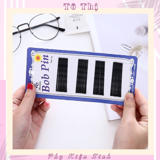 COMBO 15 chiếc cài tóc tăm đen tạo kiểu, kẹp tóc ghim đen - Tô Thị