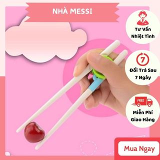 Đũa ăn dặm Đũa tập ăn tập gắp kiểu Nhật cho bé