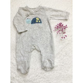 Body nỉ nhung hãng tex cho bé 0-12m