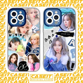 Ốp lưng iphone cạnh vuông Caseit Winter Aespa Kpop 8/8plus/x/xs/11/12/13/14/pro/max/plus/promax