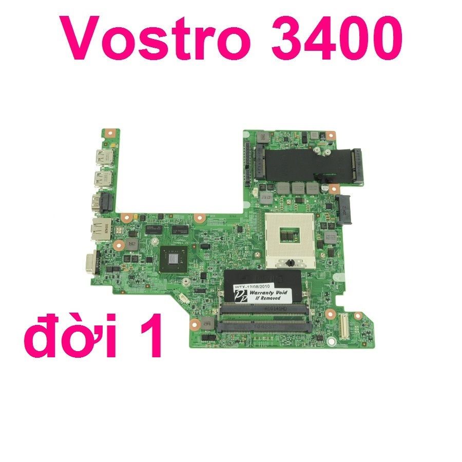 "SH-TODAY" Mainboard máy tính Dell Vostro 3400 (đời 1) = Mainboard laptop Dell Vostro 3400, bo mạch laptop Dell 3400