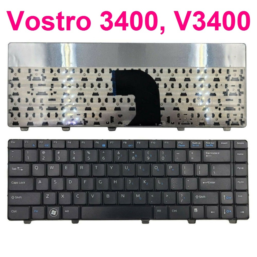 "SH-TODAY" Bàn phím laptop Dell Vostro 3300, 3400, 3500, 3700 = Keyboard laptop Dell Vostro 3300, 3400, 3500, 3700