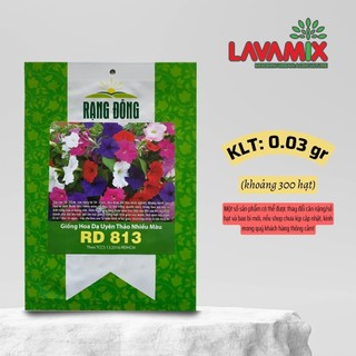 Hạt giống Hoa Dạ Uyên Thảo Nhiều Màu Rd 813 (0,03g~300 hạt) hiệu Rạng Đông giống hoa đẹp | Green House