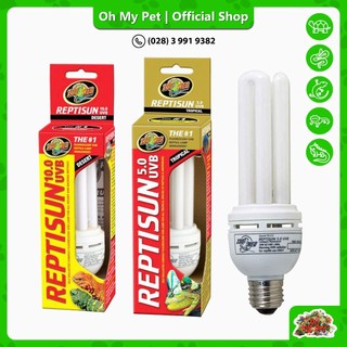 Đèn UVA UVB cho bò sát ReptiSun Compact Fluorescent Zoomed [CHÍNH HÃNG] ohmypet