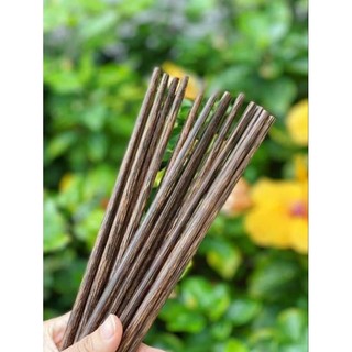 Đũa gỗ móc hà giang - bó 10 đôi. hàng mộc thủ công, ko cong vênh , ko mốc