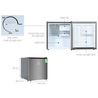 Tủ lạnh Electrolux 45 lít EUM0500AD-VN