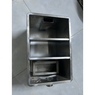 Bể Tách Mỡ-Bẫy Mỡ Inox 30L