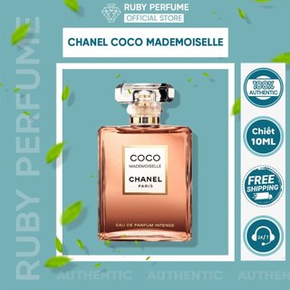 Nước hoa nữ Coco Mademoiselle Quyến Rũ Sang Trọng Gợi Cảm - Rubyperfume