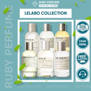 Nước hoa Labo Another 13, Bergamote 22, The Noir 29, Rose 31, Santal 33, Vetiver 46 - Rubyperfume