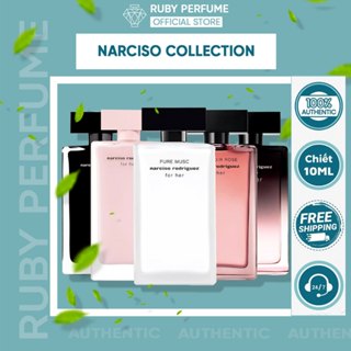 [AUTH] Nước Hoa Nữ Narciso Trắng, Narciso Hồng, Nar Đen, Narciso Forever, Narciso Musc Noir Rose_ RubyPerfume