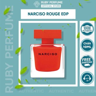 Nước hoa nữ hương phấn Narciso Rouge EDP- Nar đỏ lùn - Rubyperfume