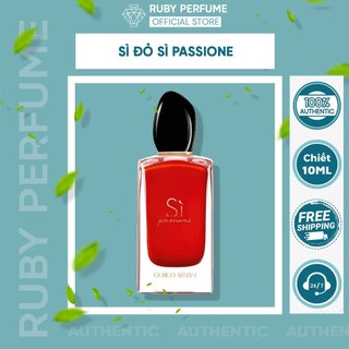 Nước hoa nữ Sì Đỏ Sì Passione ngọt ngào gợi cảm sexy - RubyPerfume