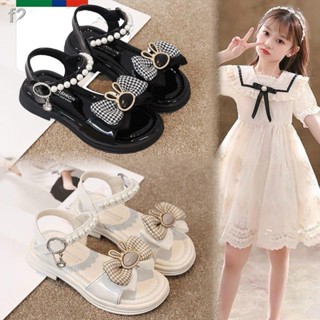 sandal cho bé, dép quai hậu bé gái gắn nơ thỏ mã 206 hàng QCCC full hộp