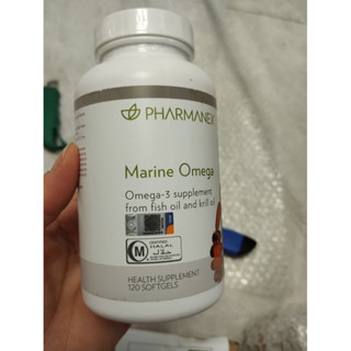 Dầu Cá NUSKIN Marine Omega 3 hỗ trợ tim mạch,sức khoẻ...-Tem tiếng Anh,hàng nước ngoài( 120 viên,date xa mới nhất))
