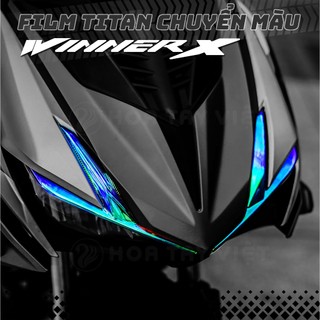 Decal ĐỊNH VỊ Winner X [Honda RS-X] chuyển màu DEMI Winner X 3 lớp chống trầy và nổi bật