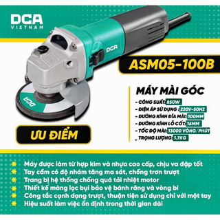 Máy mài góc DCA ASM05-100B 850W DCA