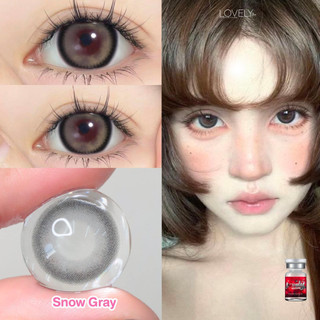 Lens snow gray 14.5| 0 độ tặng free khay gương dụng cụ