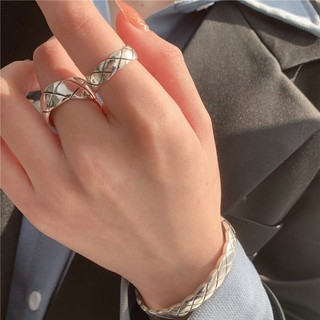 Nhẫn cặp đôi LAMY Coco Crush Ring Silver Ring 8219