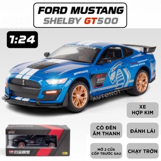 Mô hình xe ford mustang shelby gt500 1:24 miniauto ot401