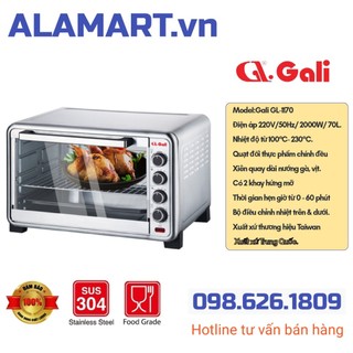 Bán sỉ - lò nướng thùng gali gl-1170 70 lít