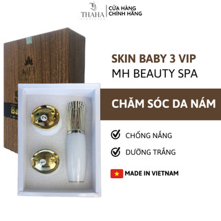 Skin Baby 3 vip MH Beauty Spa, Bộ sản phẩm chăm sóc da nám tốt nhất MH, Chống nắng, dưỡng trắng, collagen