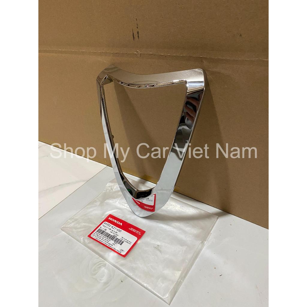 Trang trí mặt nạ trước - viền chữ V mặt nạ HONDA LEAD 125 năm 2022-2023. 64302K2TV00