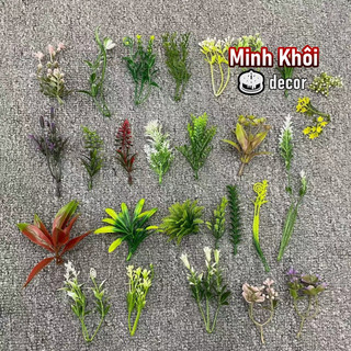 100gr CỎ ĐIỂM MÓC CÂU DÙNG CHO HOA SÁP ,HOA GIẤY ,HOA HANMADE