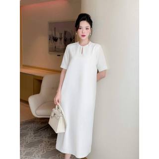 Váy xuông khoét cổ chữ i ngắn tay Eclipse Clothing