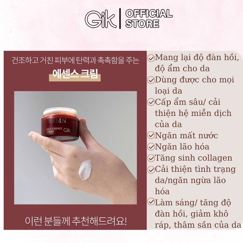 Kem mắt NMN EYE CREAM thương hiệu GIK làm mịn da 1 tuýp 30ml chống lão hóa