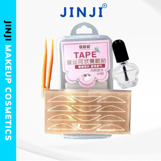 Kích Mí Lưới Tape Kèm Keo Và Dụng Cụ Gồm 60 Miếng JINJI