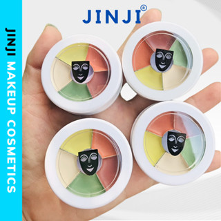Triệt sắc che khuyết điểm Kryolan dạng mini 6 ô màu che mọi khuyết điểm JINJI