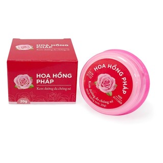  Kem dưỡng da chống nẻ Hoa Hồng Pháp vitamin E dưỡng ẩm da ngăn ngừa nứt nẻ 20g 