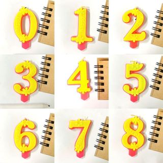 Nến Sinh Nhật [FREESHIP❤️] 1 Hộp 20 Nến Số - Trang Trí Bánh Sinh Nhật