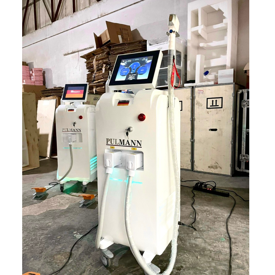 Máy Triệt Lông Diode Pullman - Máy Triệt Lông Diode Laser 808 2in1 Bắc Kinh [ SPA MEDIA ]