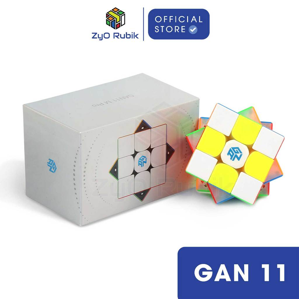 Rubik Hãng Gan 11 mini pro / Rubik Gan 11 m Duo / Gan 11m Pro 5 phiên bản (Primary, Black, Soft, UV và DUO) - Zyorubik