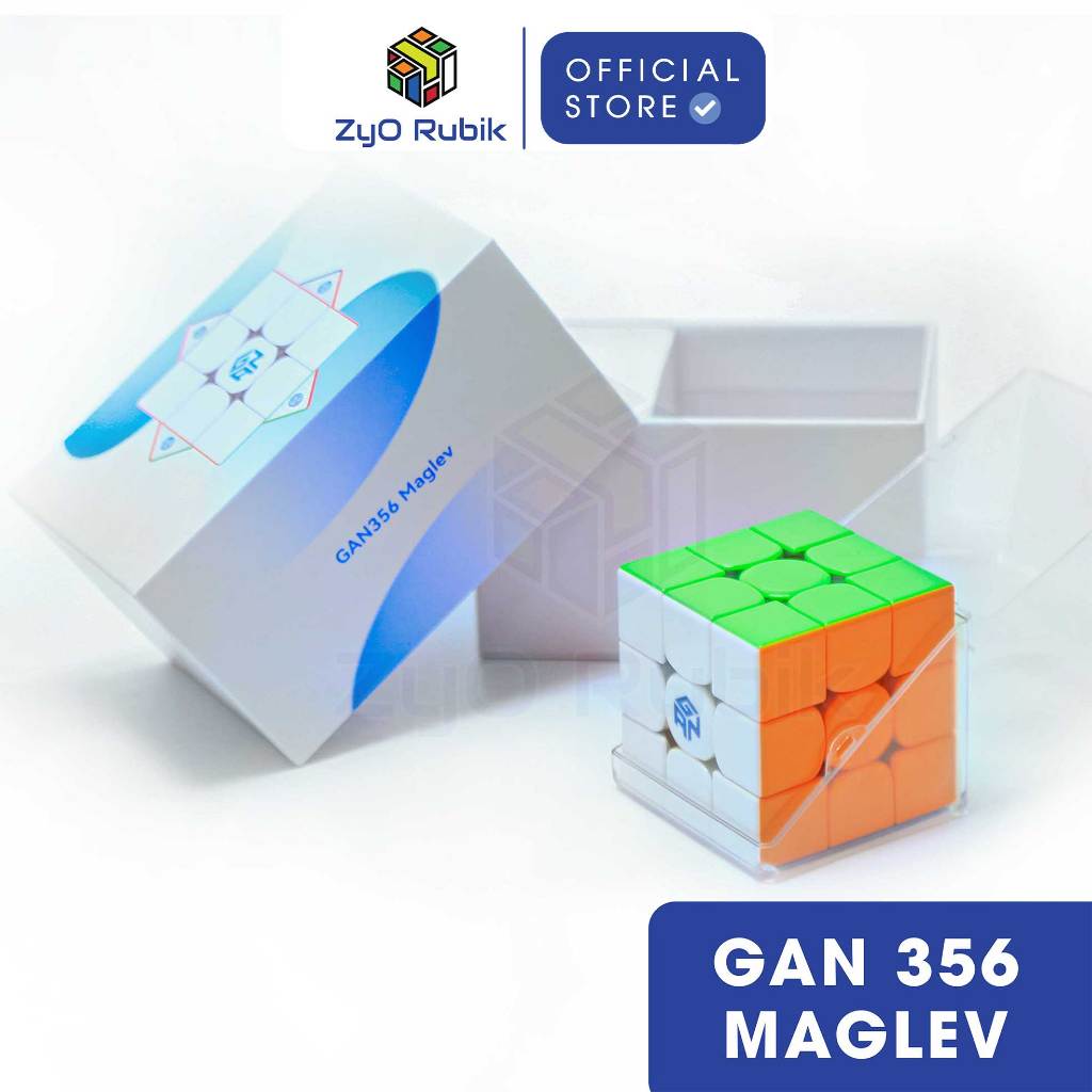 Rubik 3x3 Gan 356 Maglev/ Maglev UV 2023 Cao Cấp Có Nam Châm- Rubic Gan 356 Maglev Stickerless- Zyo Rubik